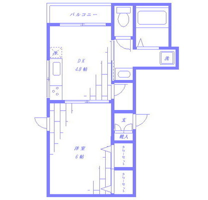 要町賃貸マンション・1DK