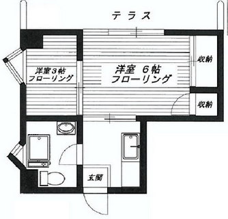 東京都豊島区池袋２丁目 賃貸マンション 2K