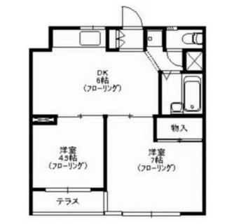 東京都豊島区千早２丁目 賃貸マンション 2DK