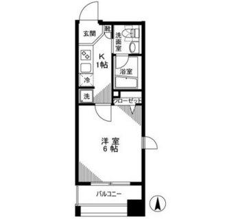 東京都豊島区池袋２丁目 賃貸マンション 1K