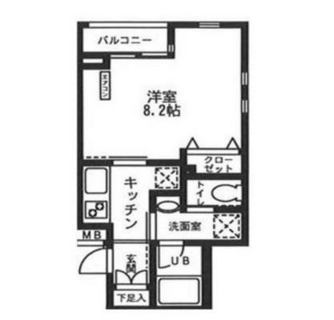 東京都豊島区千川１丁目 賃貸マンション 1K