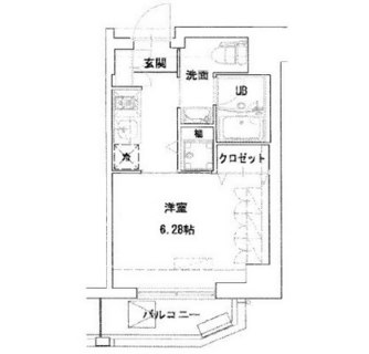 東京都豊島区池袋３丁目 賃貸マンション 1K