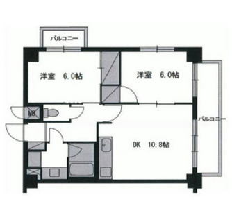 東京都豊島区高松２丁目 賃貸マンション 2DK