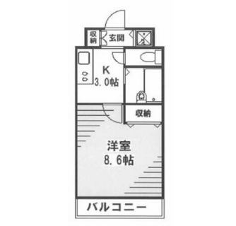 東京都豊島区西池袋５丁目 賃貸マンション 1K