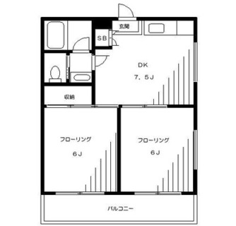 東京都豊島区西池袋５丁目 賃貸マンション 2DK