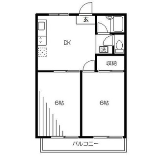 東京都豊島区千早２丁目 賃貸マンション 2DK