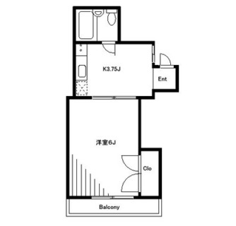 東京都豊島区千早２丁目 賃貸アパート 1K