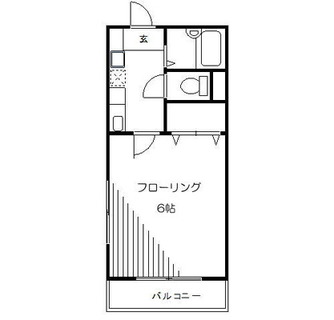 東京都豊島区千早２丁目 賃貸マンション 1K