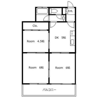 東京都豊島区千川１丁目 賃貸マンション 3DK