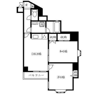 東京都板橋区南町 賃貸マンション 2DK