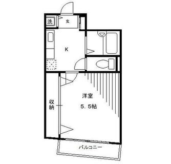 東京都豊島区長崎１丁目 賃貸マンション 1K