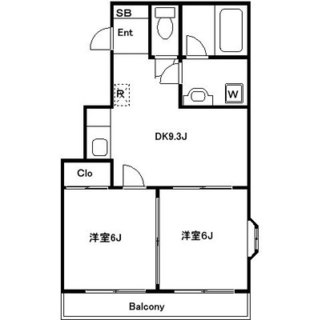 東京都豊島区千川１丁目 賃貸マンション 2DK