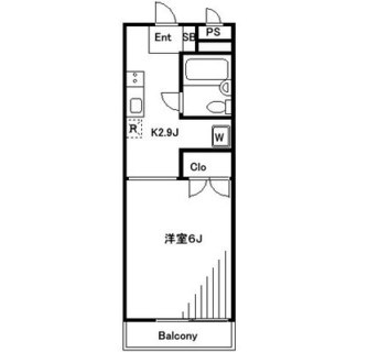 東京都豊島区千早１丁目 賃貸アパート 1K